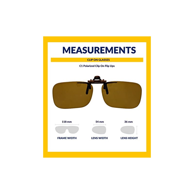 VS EYEWEAR Clip On Flip Up Polarized Sunglasses, C1, Gray,