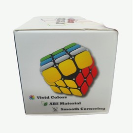 integear 1pc Integear Magic Speed Cube  3x3x3 Inch Twist Puzzle Cube Toy Vivid Colors