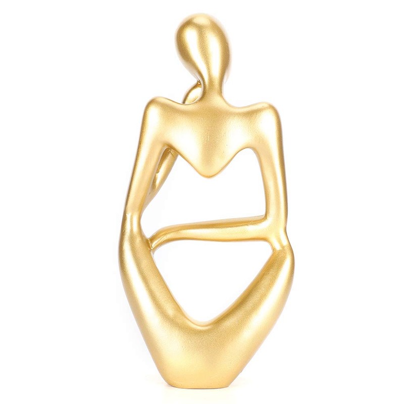 Desktop Golden Statue DIY Craft Decoration Gift Collection