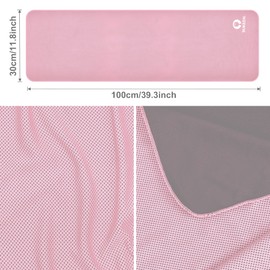 Sukeen Cooling Towel Ice Towel 4Pack (100 x 30cm), Cooling Towel Quick Dry Fitness Towel Gym Towel Golf Towel Yoga Towel Sports Cooling Towels for Neck and Face Cooling Bandana