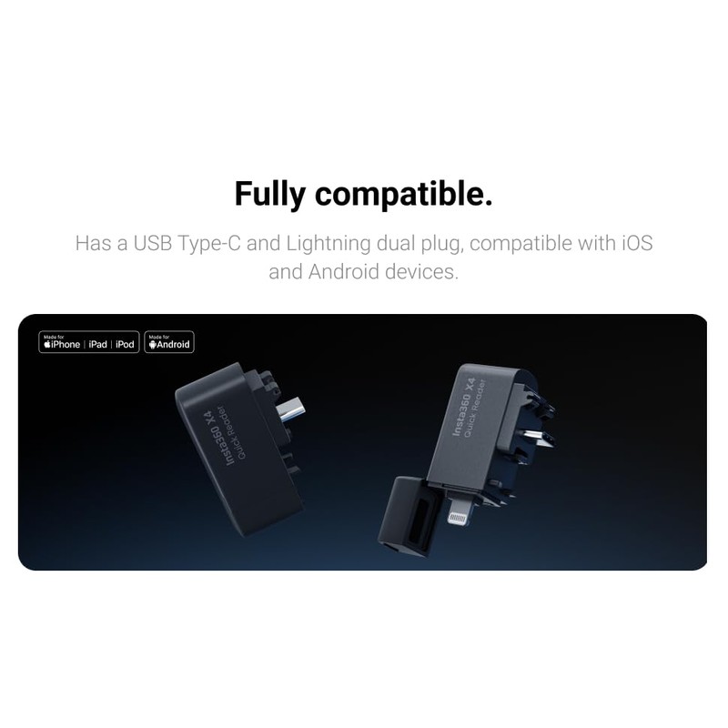 Insta360 X4 Quick Reader