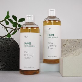 [1+1] JHP Green Herb Cica Calming Toner 300ml Skin Toner / [1+1] JHP 녹초엽 시카 진정토너 300ml 스킨토너