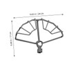ORFOFE Drone Propeller Shielding Rings 4pcs Propeller Guards for 2