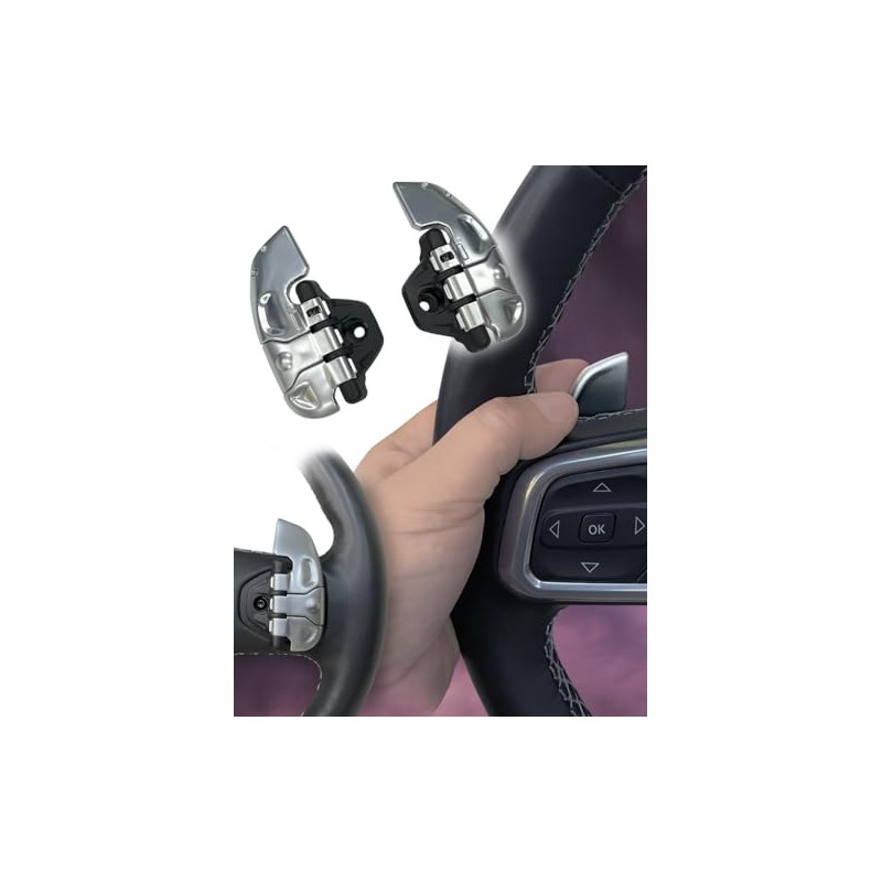 AZUTO Paddle Switch/Steering Shift Covers for Jeep Wrangler JL/JT 2018-2026