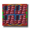 Epic Graffiti 'US Flags' by Howie Green, Canvas Wall Art,