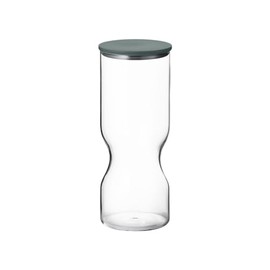 Georg Jensen Alfredo Large Canister 1.5L Glass & Green Georg Jensen ALFREDO