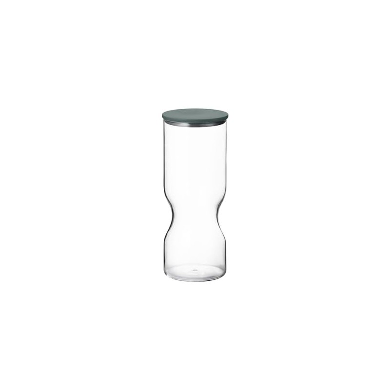 Georg Jensen Alfredo Large Canister 1.5L Glass & Green Georg