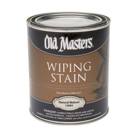Old Masters Semi-Transparent Natural Walnut Oil-Based Wiping Stain 1 qt.