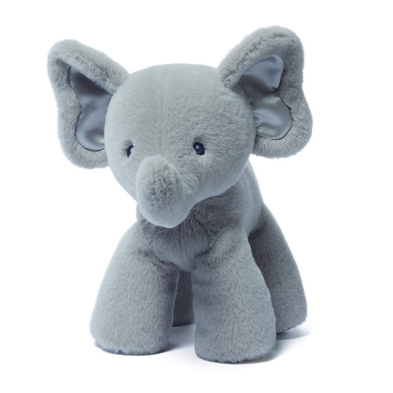 GUND Baby Elephant Plush Toy 10", Gray - Soft Cuddly