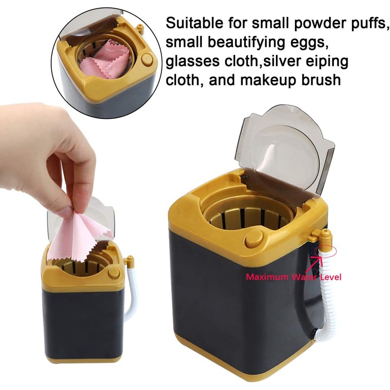 AUEAR, Makeup Brush Sponge Washing Machine Cleaner Device Plastic Automatic