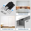 Magnetic Push Locks without Nail Installation Tonitrui Push to Open