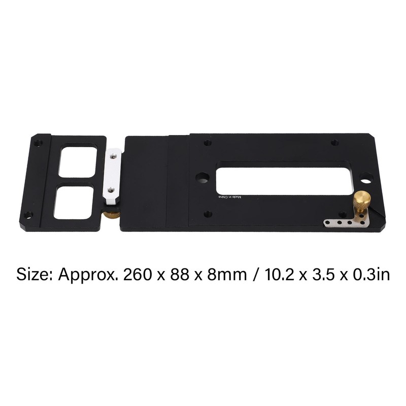 260mm Woodworking Right Angle Positioning Plate 90 Degree Angle Stop