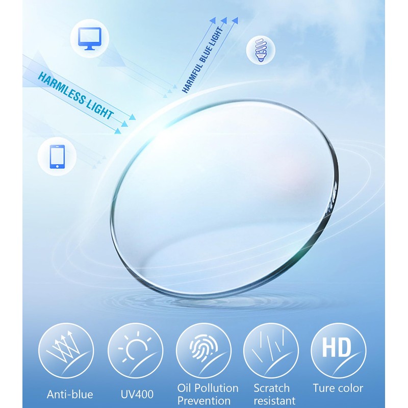 Superb Lightweight Progressive Multifocus Reading Glasses Men Aluminum Arm TR90