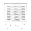 EMEDA Prefabricated Volume Fan 8D Eyelash Extension 9 Lines D