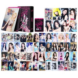 Edithmu Kpop Photocards 55 PCS Kpop Single Album Postcard DRIP LOMO Card Gifts for Fans Boys and Girls