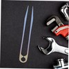 KONTONTY Travel Accessory Camping Cutlery Mini Tweezers Precision Tweezers Lightweight
