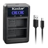 Kastar EN-EL15C LED2 Dual USB Charger Compatible with Nikon D500