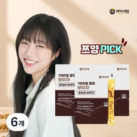 I'm Healing Yunnan Pu'er Tea Sticks, 500mg, 50 sachets, 6 packs / 아임힐링 운남성 보이차 스틱, 500mg, 50개입, 6개