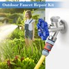 Coolrunner Vacuum Breaker Outside Faucet with Teflon Tape, for VACVBKX1B