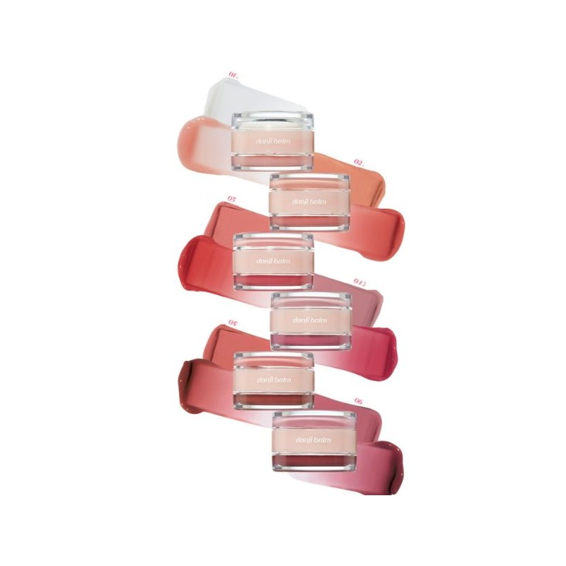 ETUDE Best Duo Danji Balm 3.0g*2colors, Color:04 Raspberry Sand +