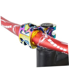 OHPHCALL Mountain Bike Riser Handlebar Extender for -Bike Lightweight Aluminum Alloy Cross-Country Dead Fly Stem