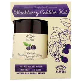 SOUTHERN CITY FLAVORS Blackberry Cobbler Filling, 27 OZ