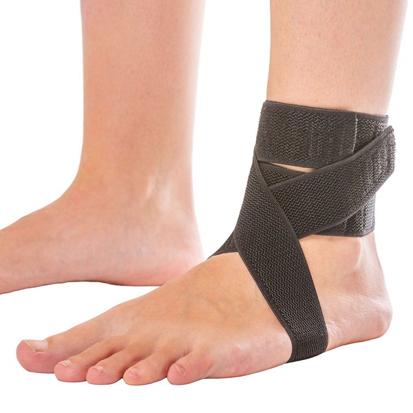 Plantar Fasciitis Day Ankle Brace | Daytime Splint with Heel Strap That Fits in Shoe for Peroneal Tendonitis Support, Foot Arch Pain Relief, PTTD, Achilles Tendonitis, and Sprains (Universal)
