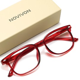 NOVIVON reading glasses Red 2.25
