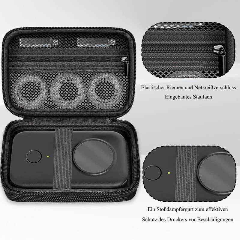 APKOL Bag Compatible with Nelko P21 Case, SUPVAN E10/E16 Labelling