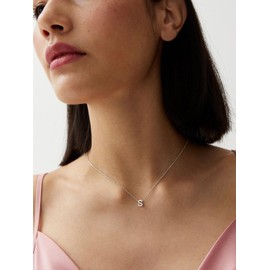 FindChic c Necklace Adjustable Small Letter Alphabet Pendant Necklace for Women Girls Stainless Steel Initial Necklace Monogram Jewellery