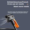 Bicycle Pump Multi-Functional Pedal high-Pressure Car Motorcycle Electric Bike Portable