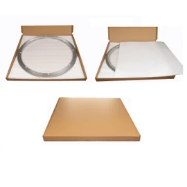 Dailydanny Aluminum Heavy Duty Lazy Susan Rotating Turntable Bearing Swivel Plate Hardware for Dining-Table (24 inch (16mm))