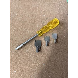 Unbranded Famicombox Keys And Screwdriver Set