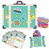 FELYC Duck Tags, Suitcase Cruising Duck Ducking Games Card, 35
