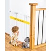 InnoTruth 29-39.6”Baby Gate for Stairs,36" Extra Tall Dog Gate for