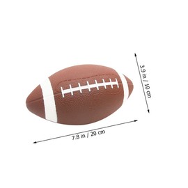 Kisangel Rugby Ball Soccer Mini Football Outdoor Rugby Ball Rugby Ball Size 5 School Rugby Training Balls Training Rugby Professional Football PVC