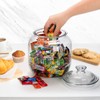 Goaste 135oz Acrylic Cookie Jar with Lid, Airtight Candy Jar