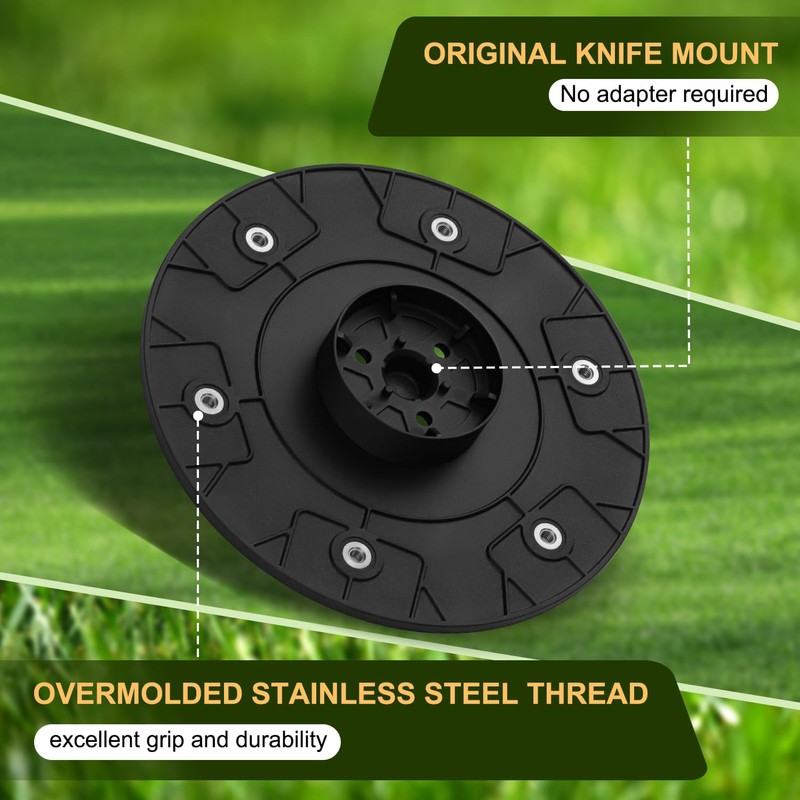 FourShow 【Cut More Efficiently】 Blade Discs + 6 Pcs Blades