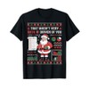 Funny Christmas T-Shirt with German Text "Das war nicht sehr