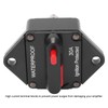 DC 32V Circuit Breaker with Switch Manual Reset Waterproof for