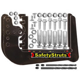 Mount-n-Lock SafetyStruts Heavy Duty RV Bumper Brackets (1SNUHD, Heavy Duty)