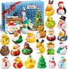 Rubber Duck Advent Calendar 2023, Christmas Ducks Bath Toys Advent