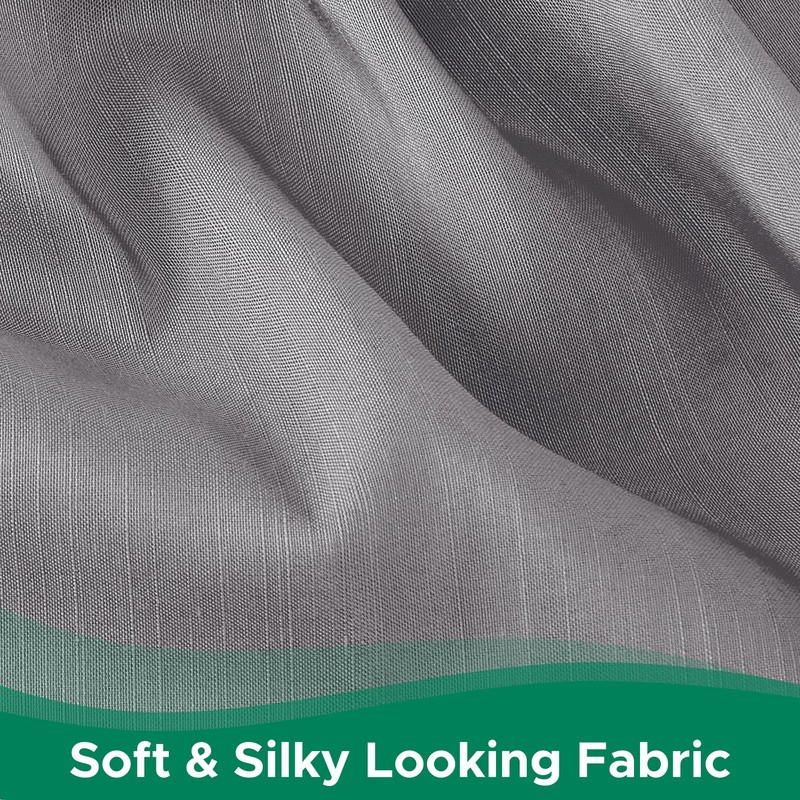 Biscaynebay Wrap Around Bed Skirts for Queen Beds 15" Drop,