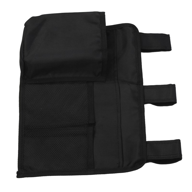Bedside Storage Bag Nylon Bed Rail Hanging Organizer Pocket for