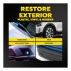 Meguiar's Restaurador de Plástico Negro G15816, 473 ml