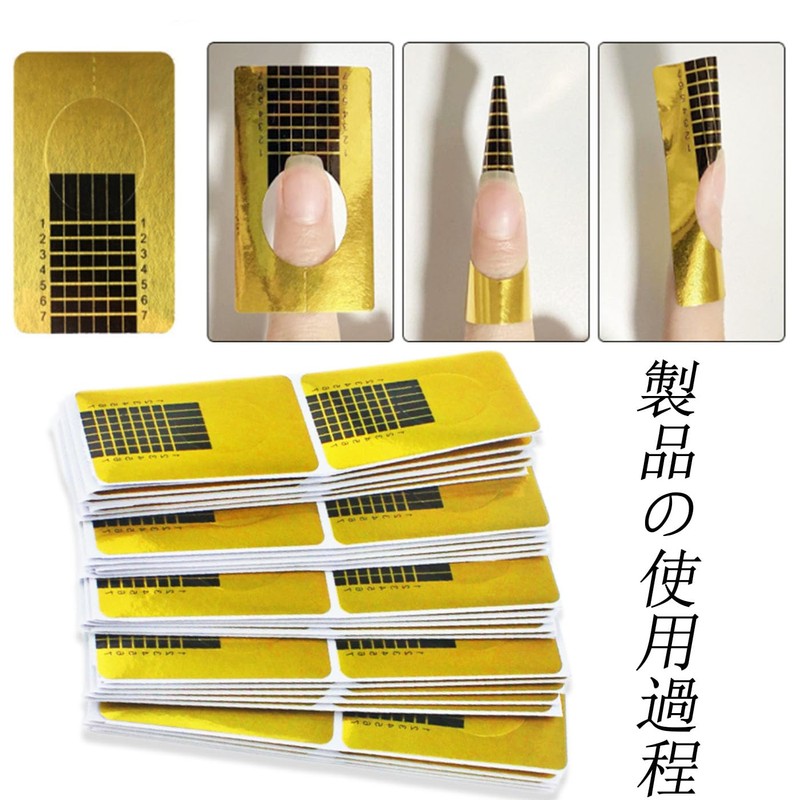 Mirhua Push Nails Easy to Use Trial Nail Foam 200
