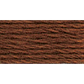 DMC 117-300 Six Strand Embroidery Cotton Floss, Dark Mahogany, 8.7-Yard