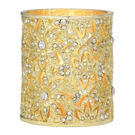 Olivia Riegel Crystal Windsor Tea Light Holder, Gold