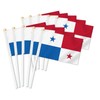 10 PCS Panama Handheld Small Flag, Panamanians Hand held Mini