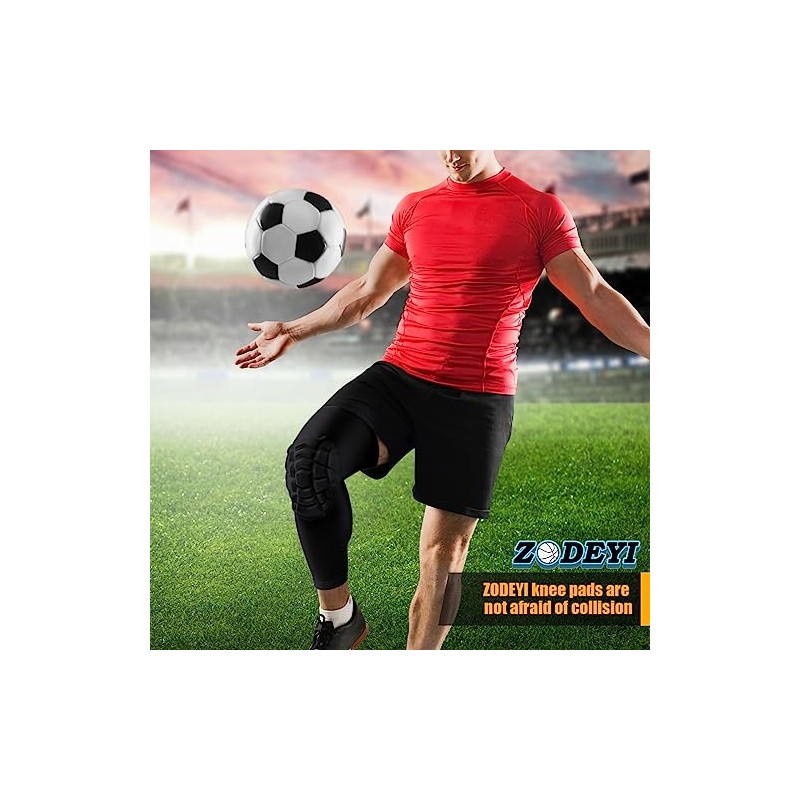 Knee Pads Wrestling Knee Sleeves Compression Leg Sleeves for Volleyball